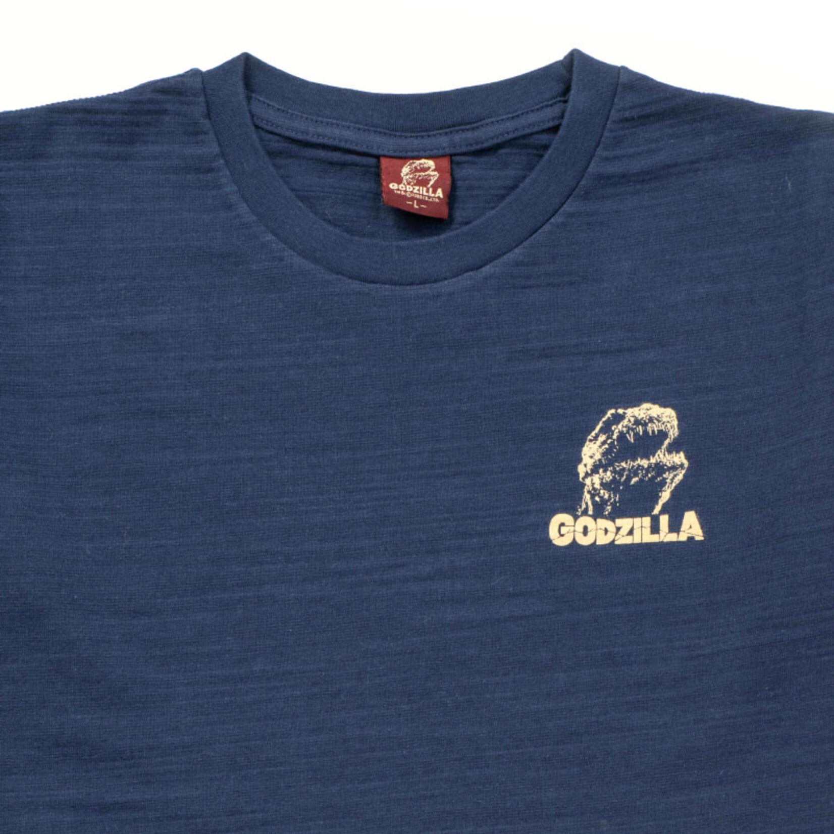 T-Shirt - "Akashi Daimon Giant Monster"  (Navy) Godzilla GU-UT-010 -