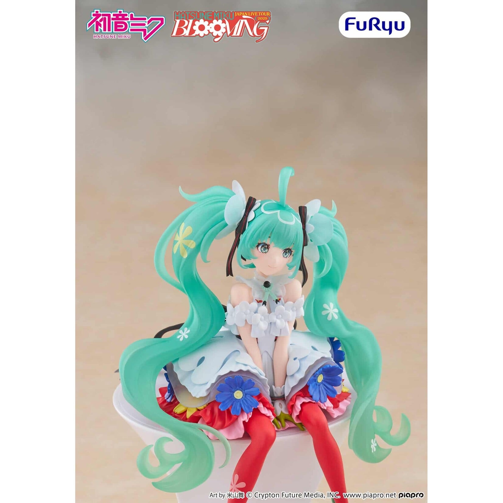 FuRyu Hatsune Miku Noodle Stopper Figure (JAPAN LIVE TOUR 2025 ~BLOOMING~) AMU-SHP3794-CI