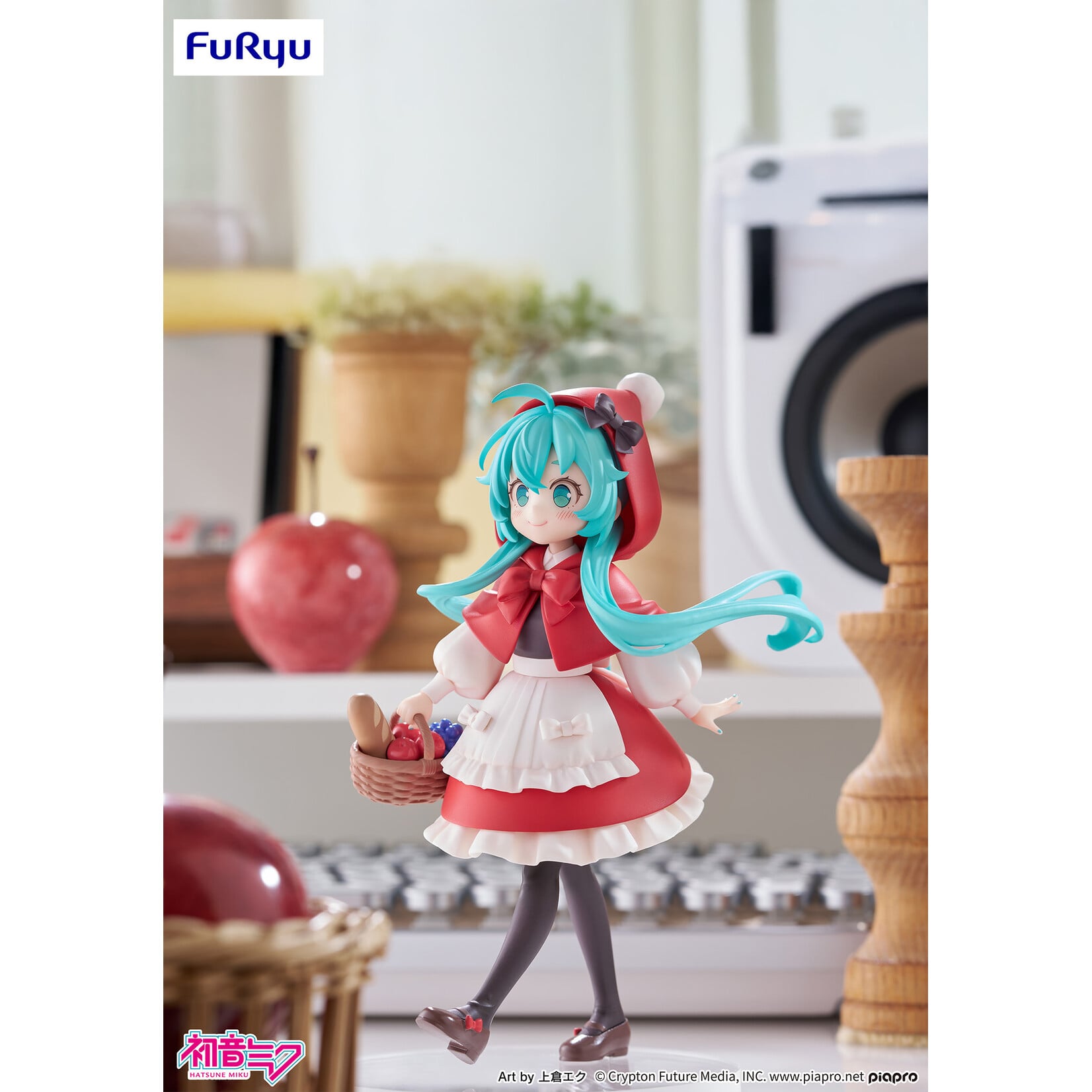 FuRyu Hatsune Miku Desktop Fairy Figure (Little Red Riding Hood ver.) AMU-TNL0145-CI
