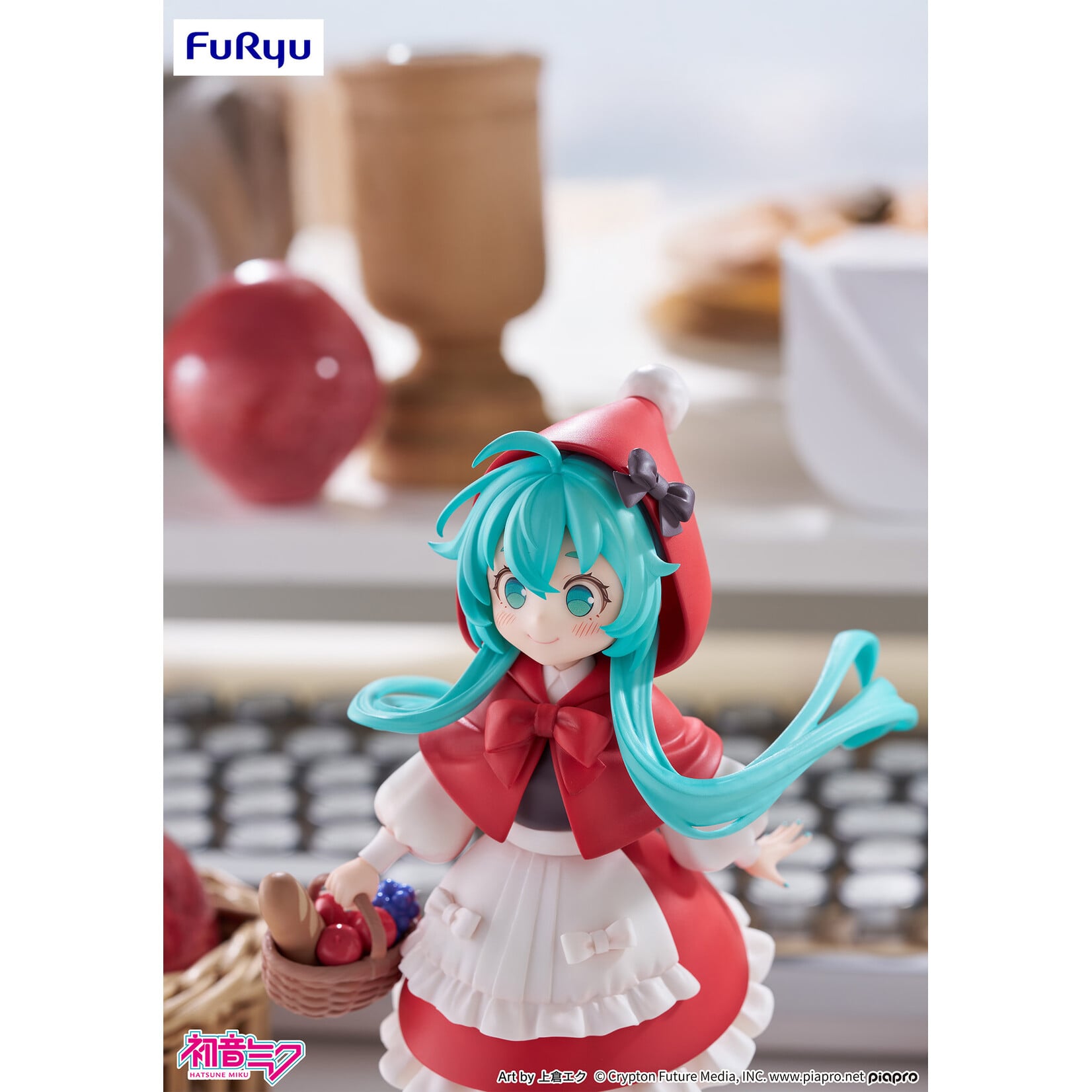 FuRyu Hatsune Miku Desktop Fairy Figure (Little Red Riding Hood ver.) AMU-TNL0145-CI