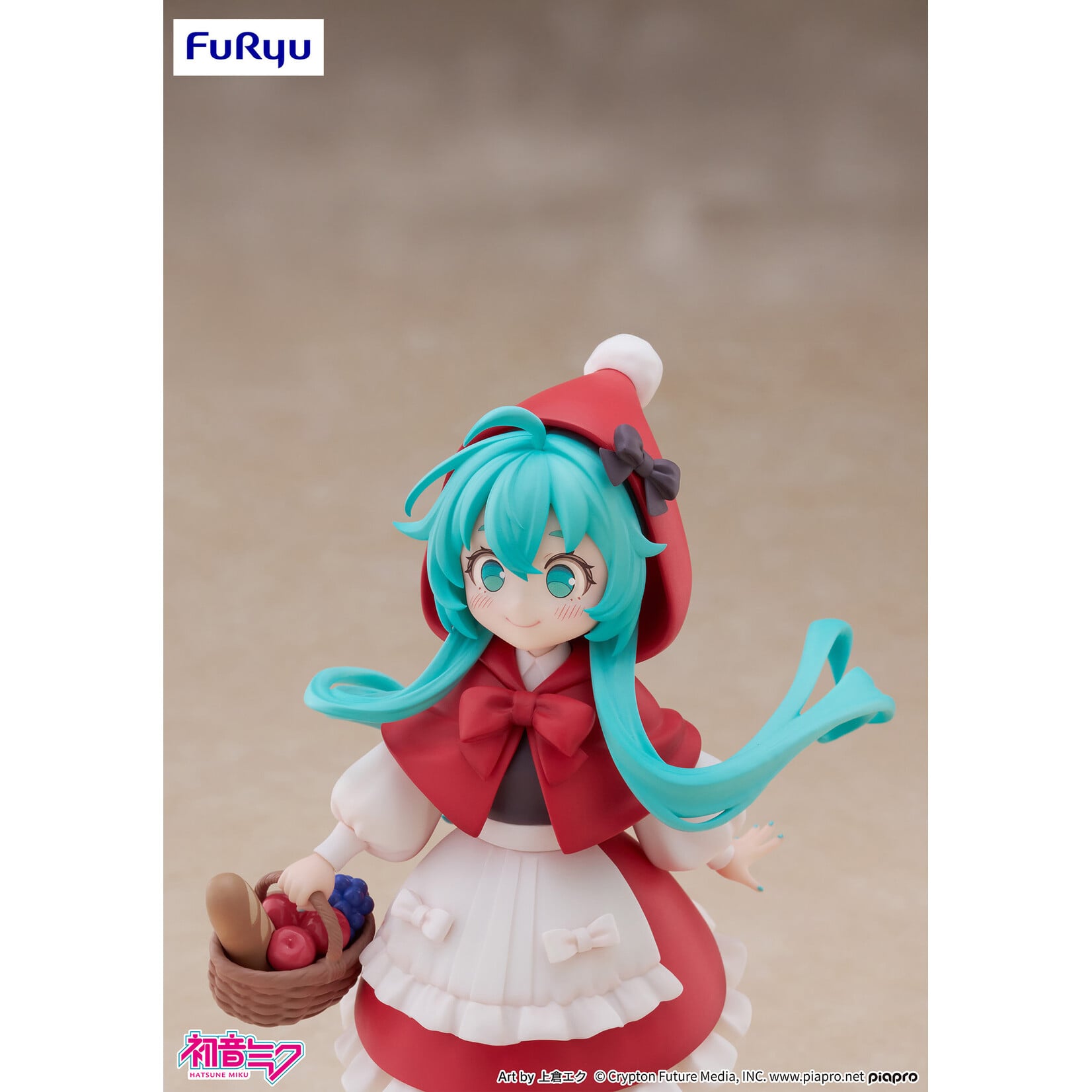 FuRyu Hatsune Miku Desktop Fairy Figure (Little Red Riding Hood ver.) AMU-TNL0145-CI