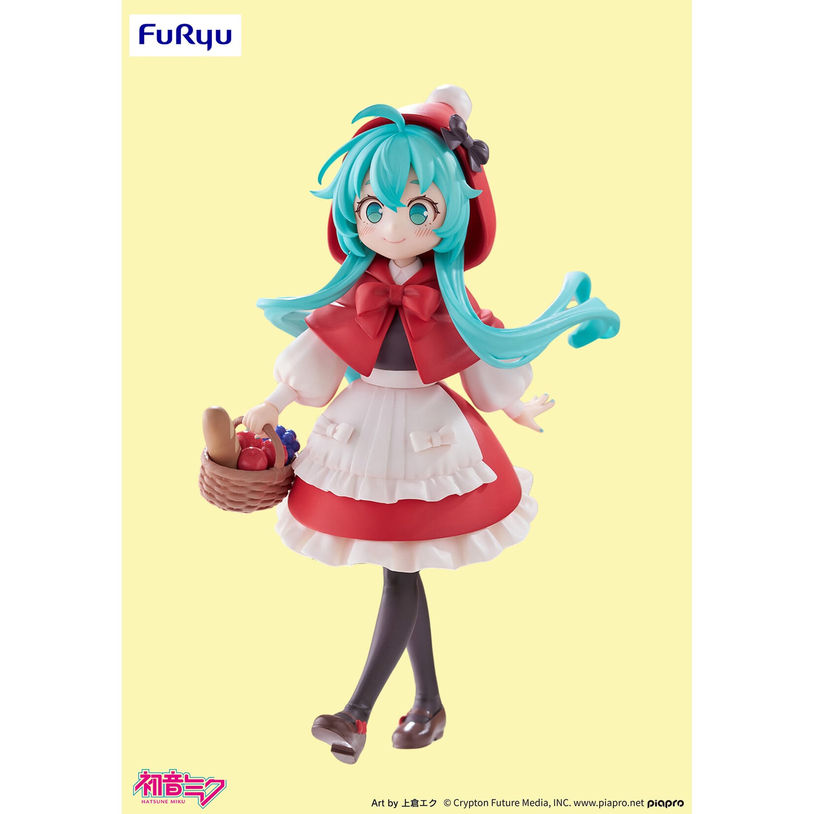 FuRyu Hatsune Miku Desktop Fairy Figure (Little Red Riding Hood ver.) AMU-TNL0145-CI