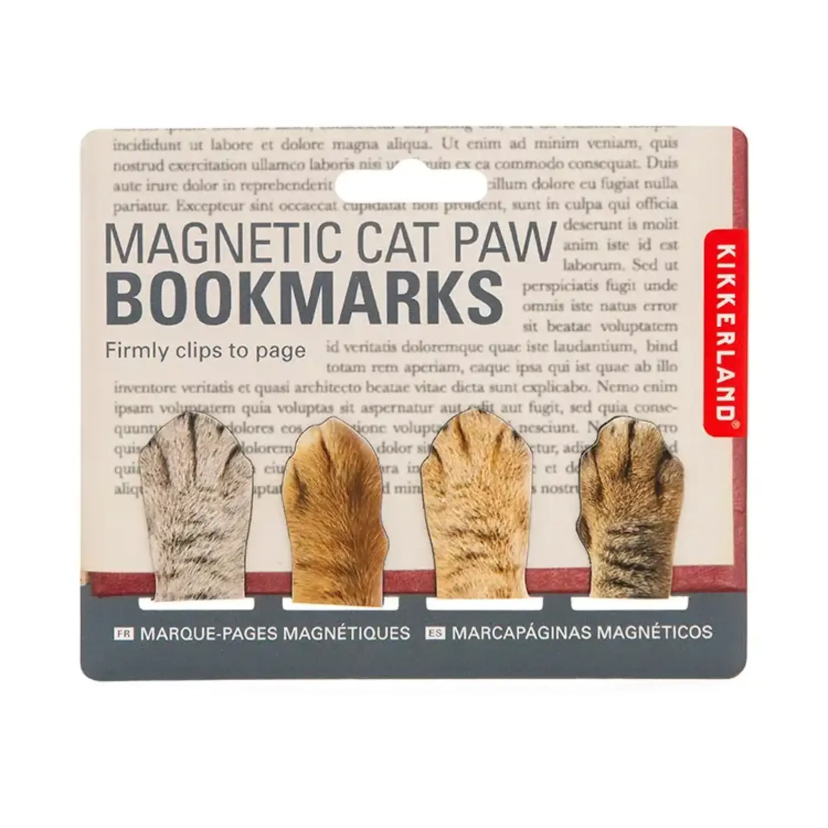Cat Paw Magnetic Bookmarks - ST127