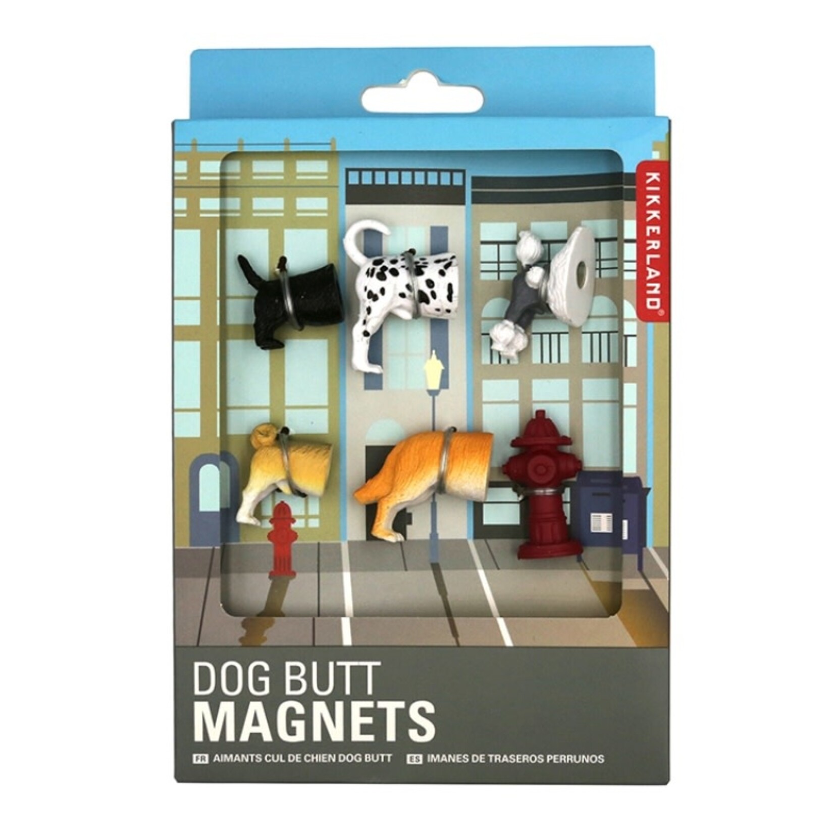 Dog Butt Magnets Set of 6 - MG17