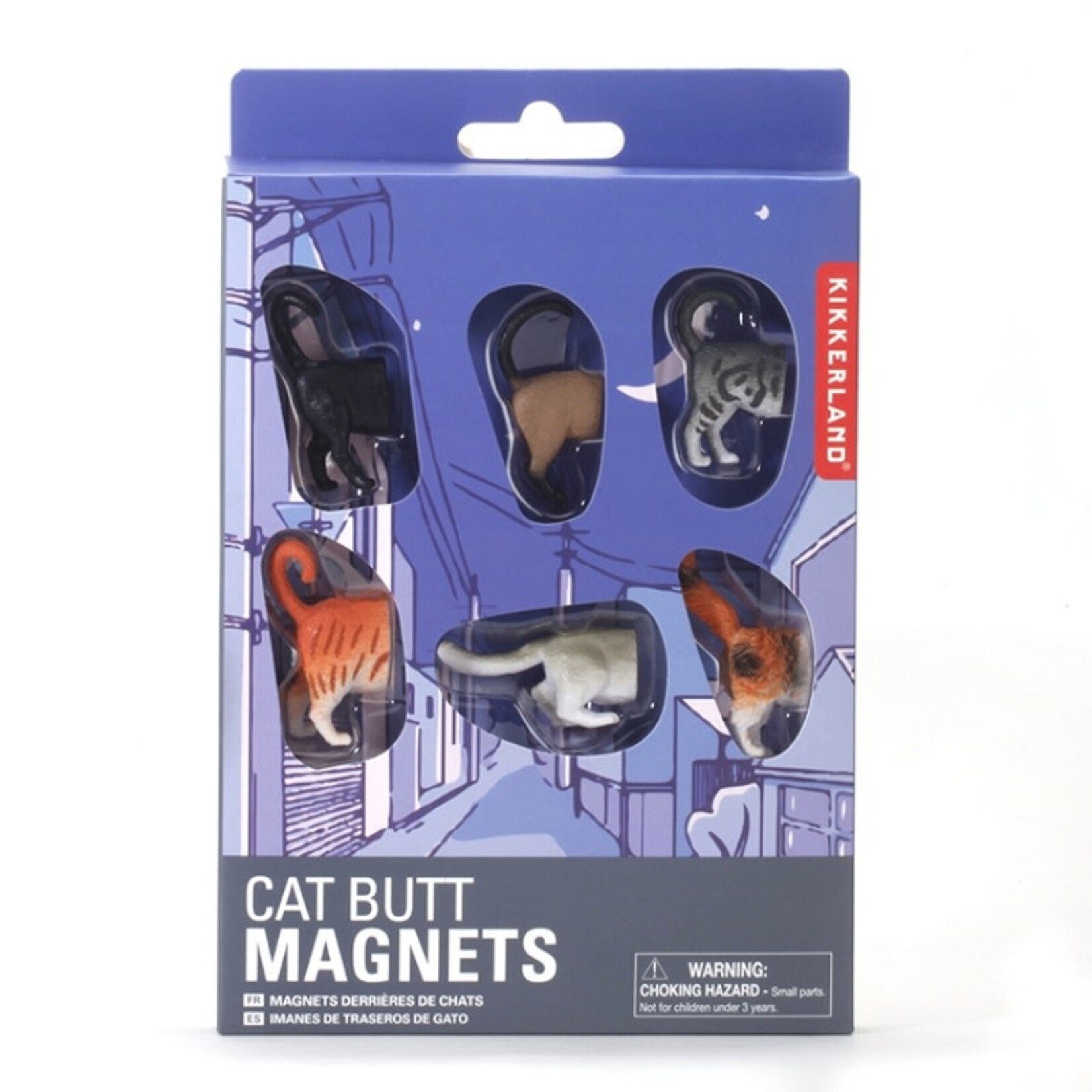 Cat Butt Magnets Set of 6 - MG53