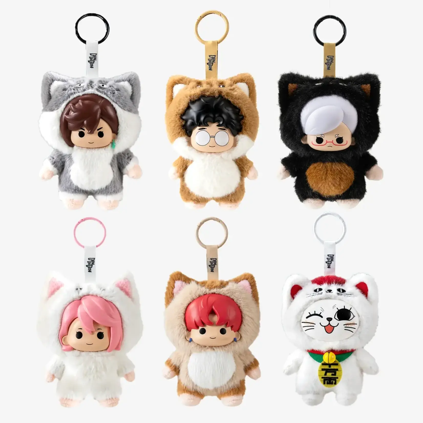 Puremind Blind Box -  Puremind x Dan Da Dan Meow Mission Vinyl Plush 3407