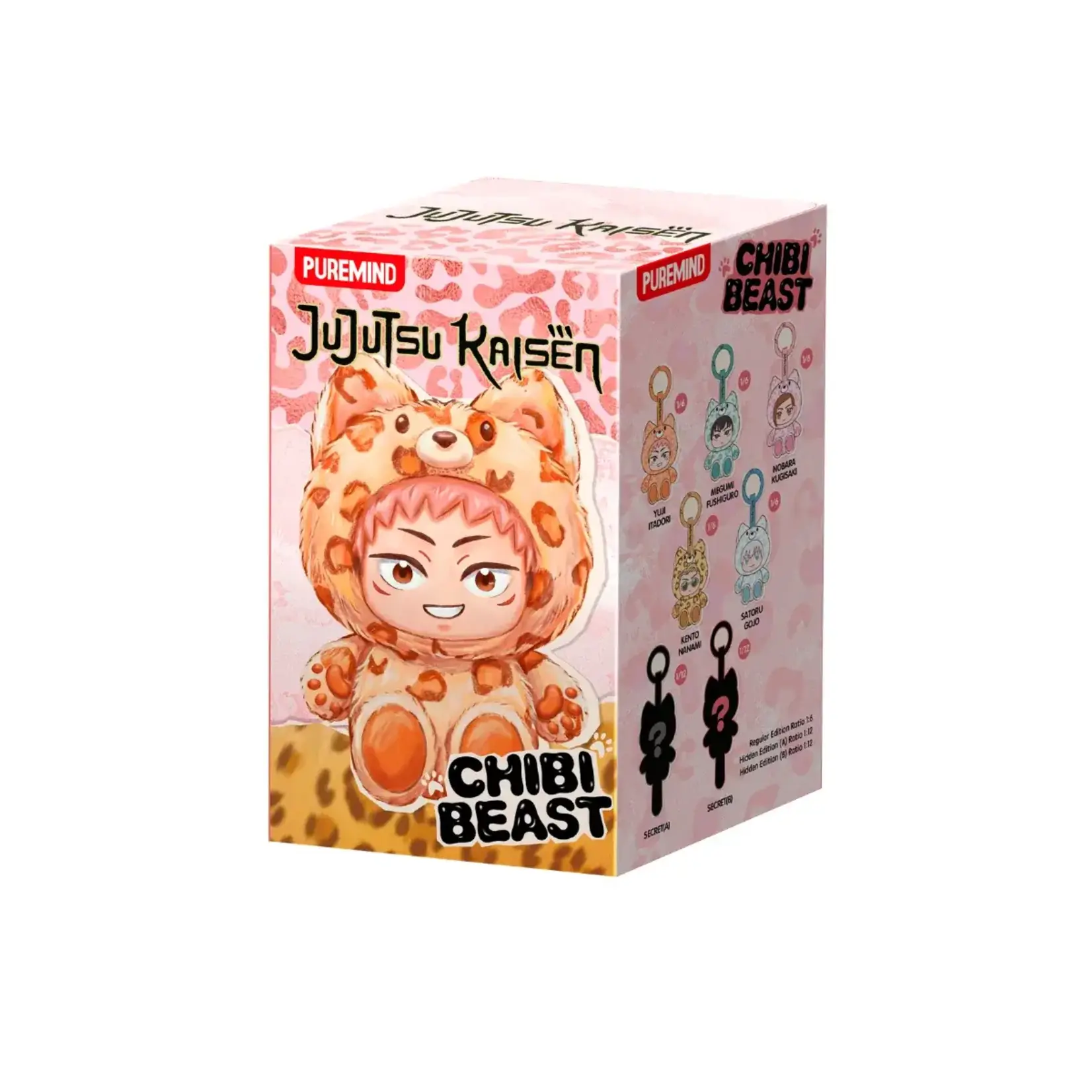 Puremind Blind Box - Jujutsu Kaisen Chibi Beast Vinyl Plush 2728EN