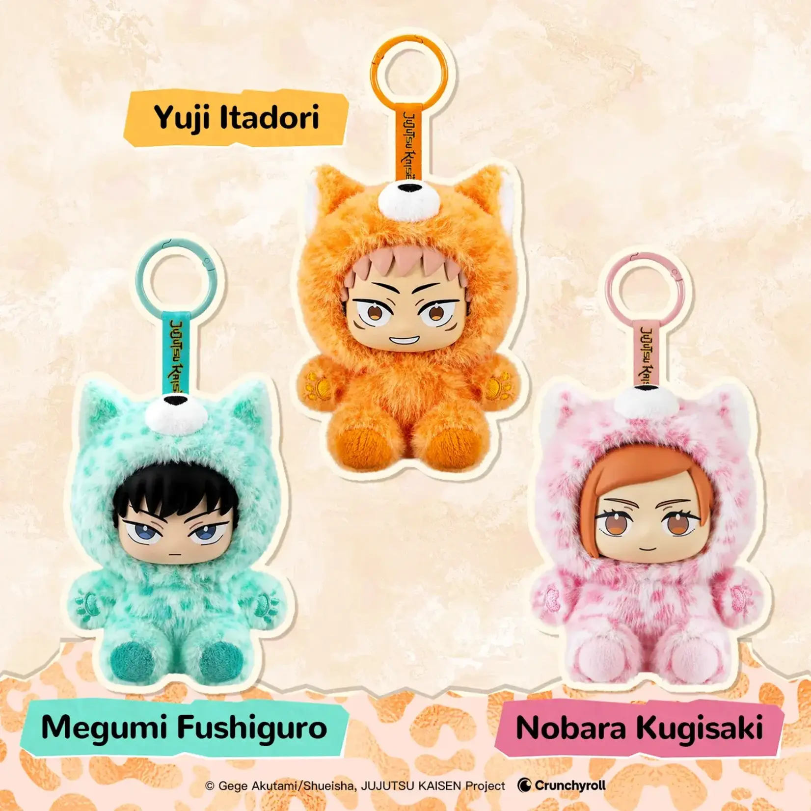 Puremind Blind Box - Jujutsu Kaisen Chibi Beast Vinyl Plush 2728EN