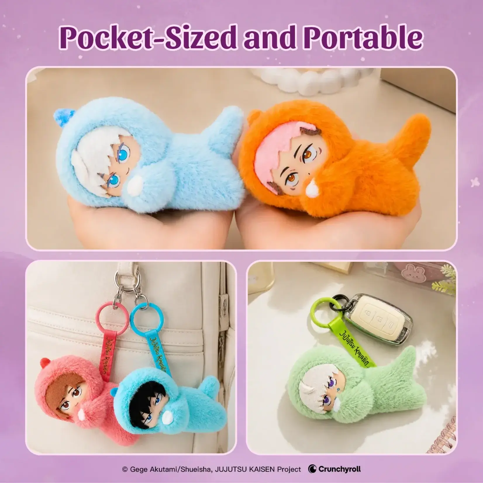 Puremind Blind Box - Jujutsu Kaisen Lazy Time Mini Vinyl Plush 2729EN