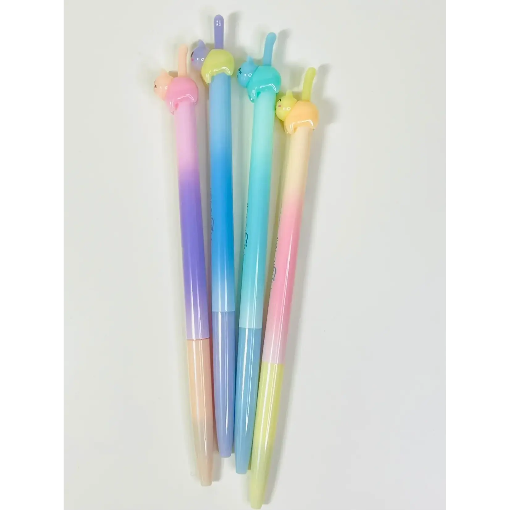 D&S Cat Tail Rainbow Gel Pen - 22189