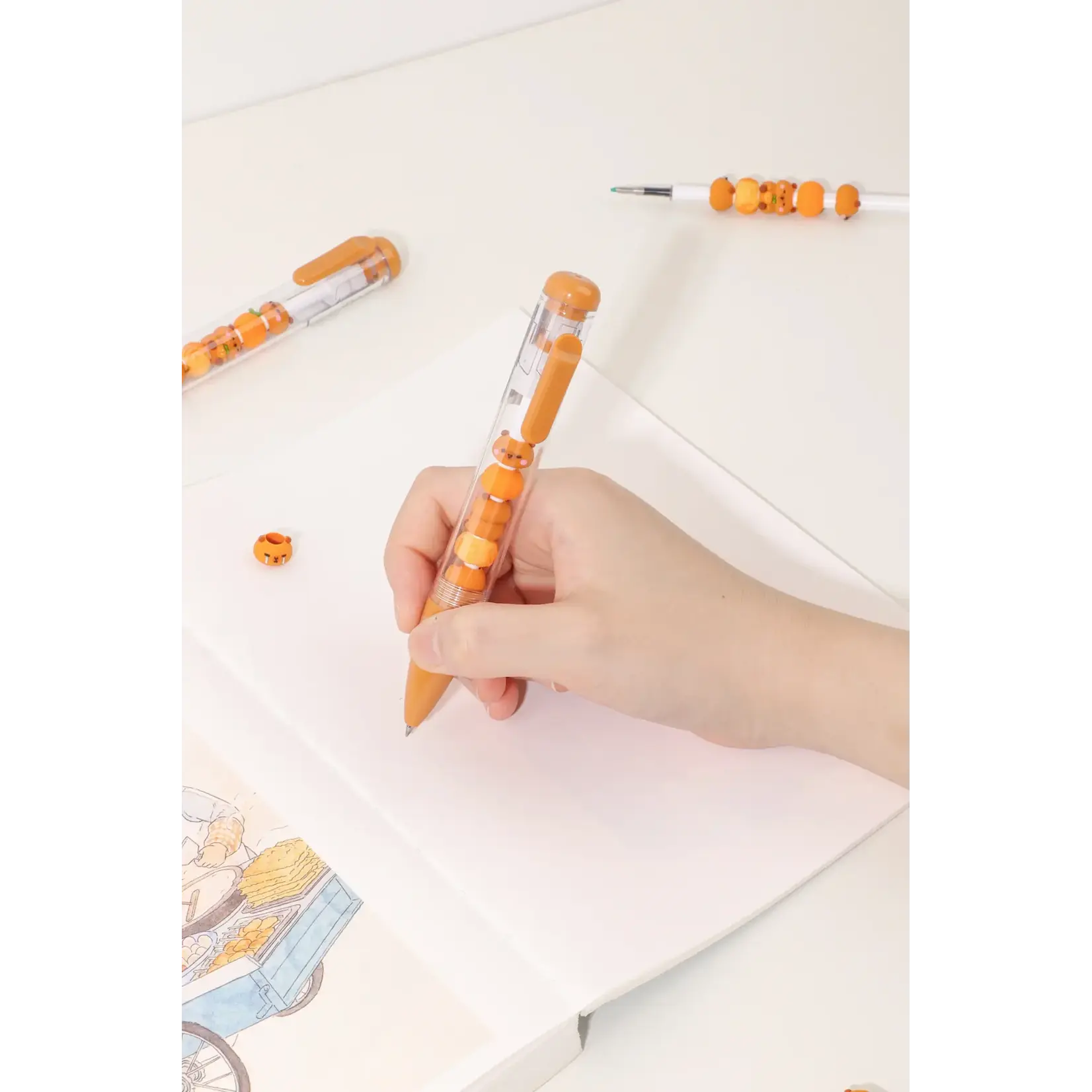 Capybara Stack Gel Pen - 22647