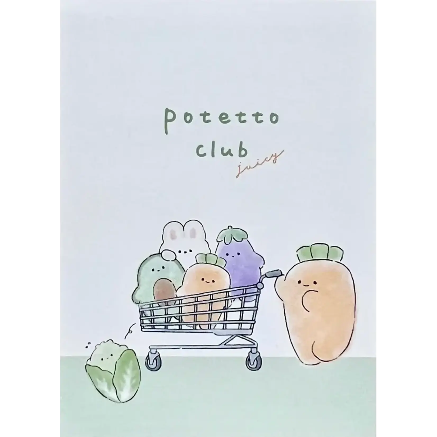Crux Vegetable Shopping Mini Notepad - 115321