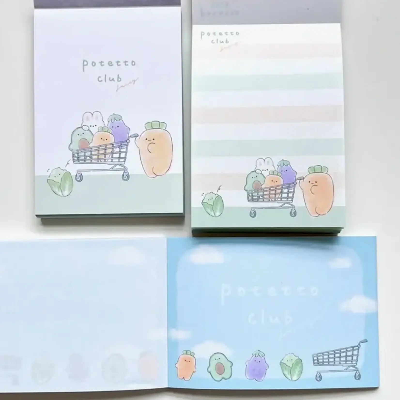 Crux Vegetable Shopping Mini Notepad - 115321