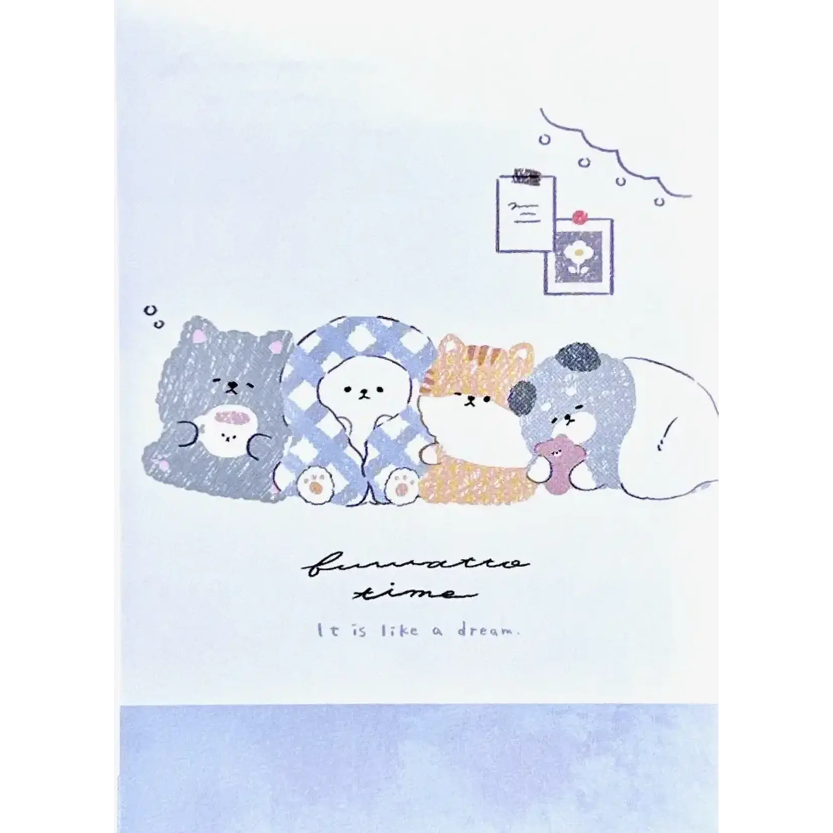 Crux Animal Slumber Party Mini Notepad - 116701