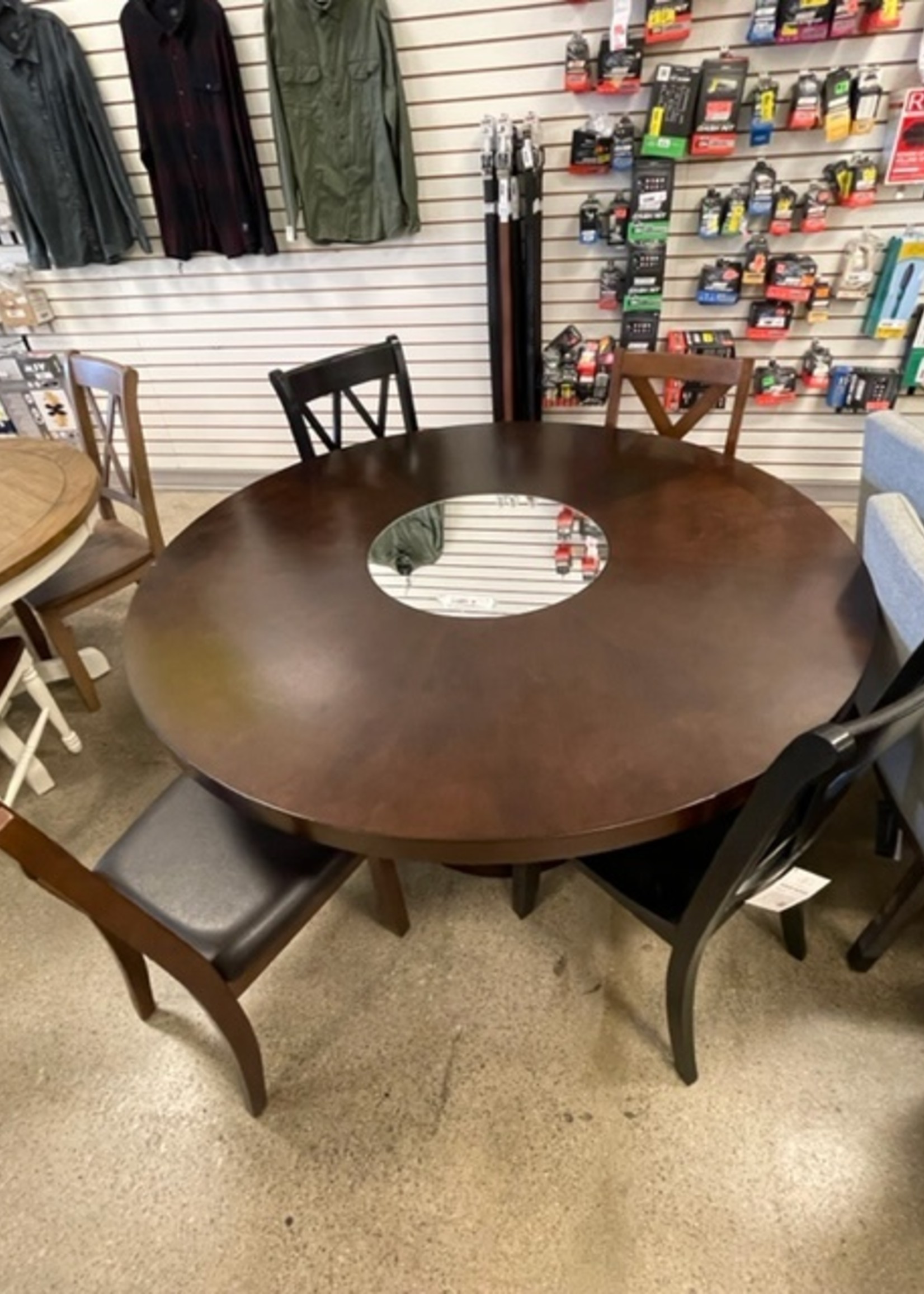 Damarion Damarion 60" Pedestal Dining Table - Table Only Instore Pickup only