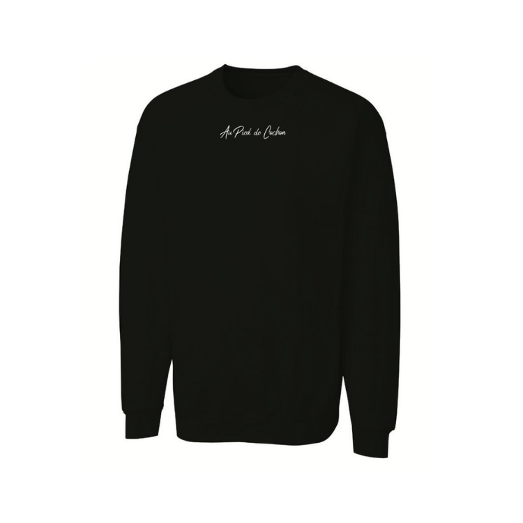 Black crewneck