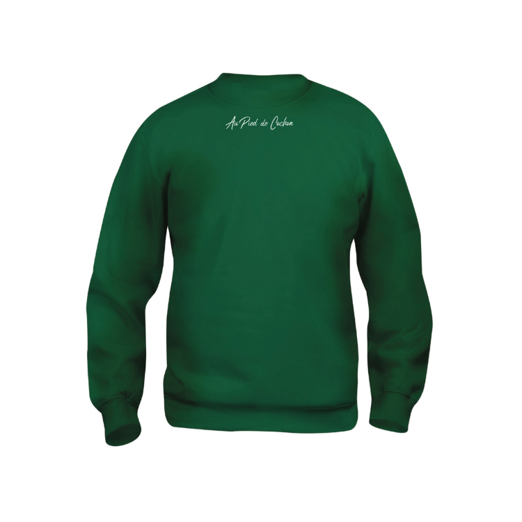 Green crewneck