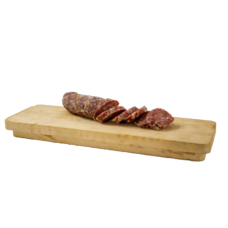 Gin and spruce dried sausage
