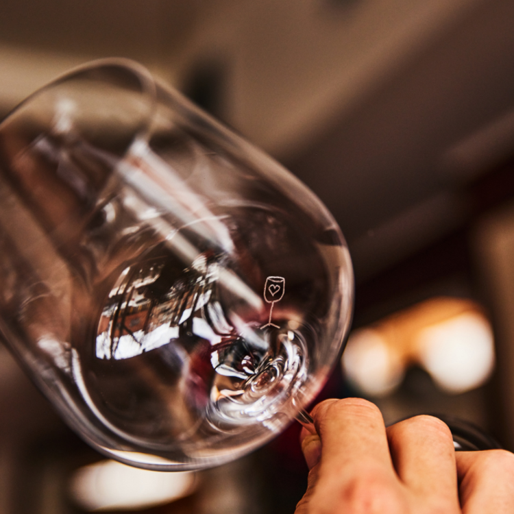 Marc Séguin red wine glasses