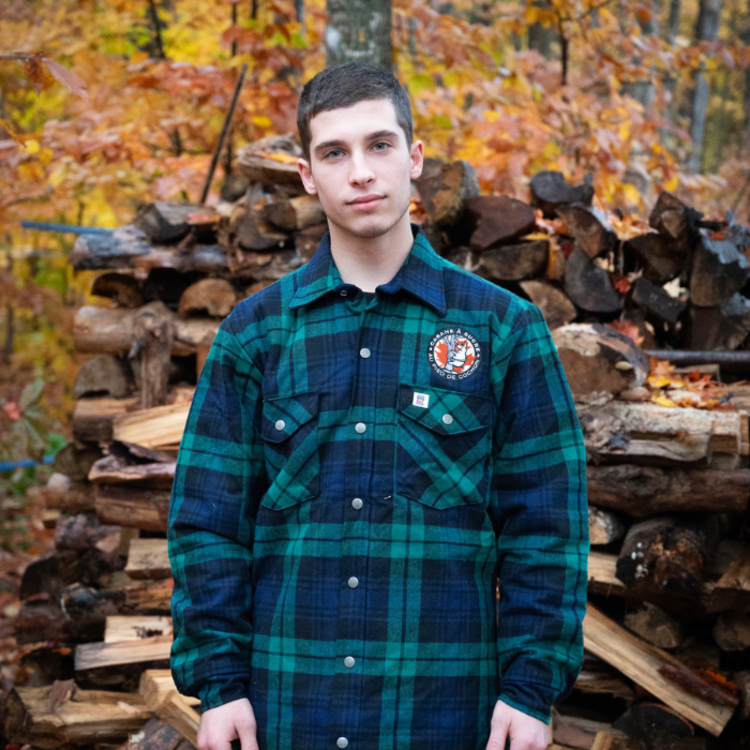 Green PDC sugar shack vest