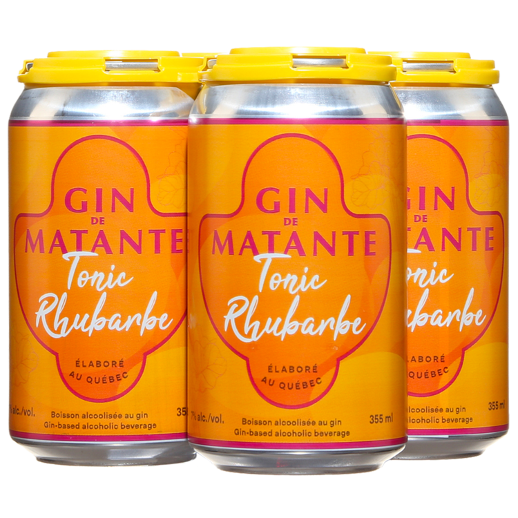 Gin de Matante Tonic Rhubarbe