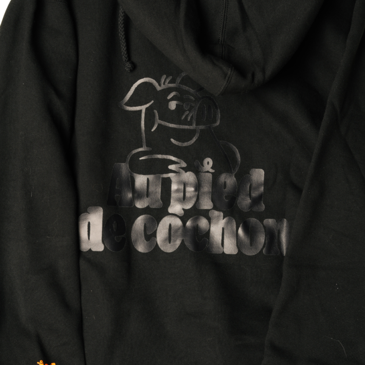 Zippered hoodie