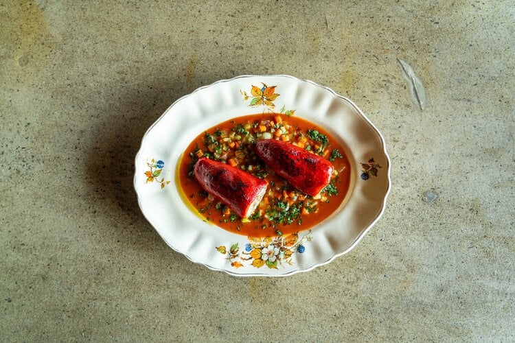 Holiday menu for 2 people