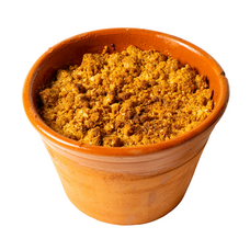 Strawberry and peach crisp