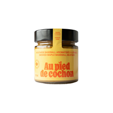 Smoked-maple baseball mustard