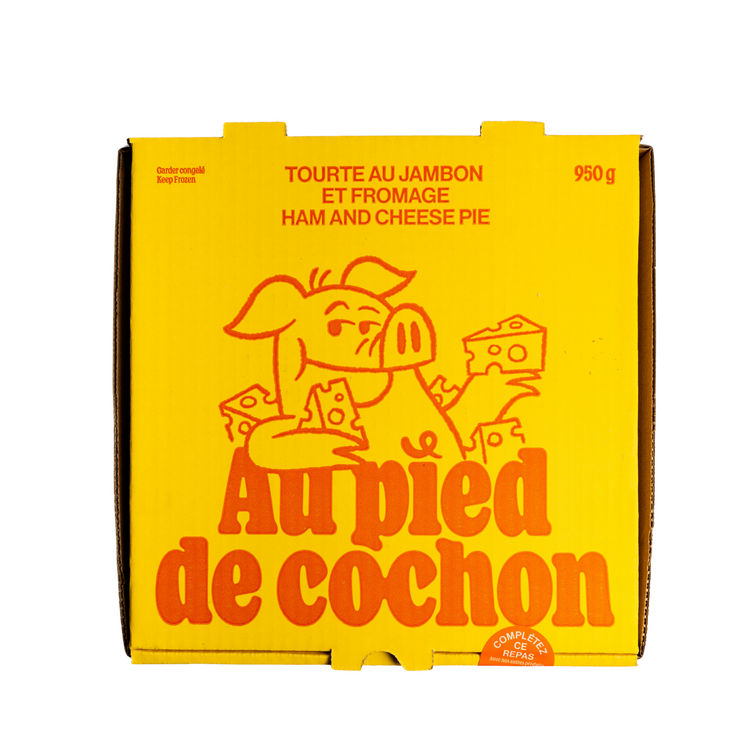 Tourte au jambon fromage