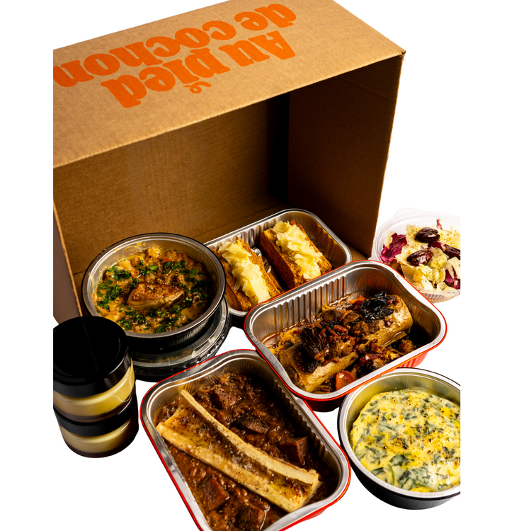 Menu des sucres pour 2