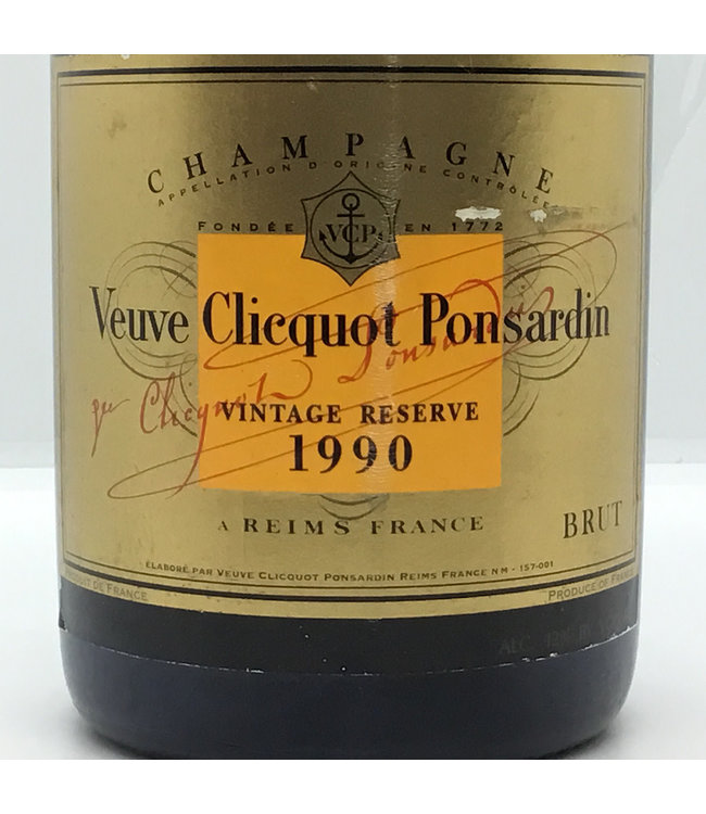 Veuve Clicquot Ponsardin Vintage Reserve 1990 Reims - France