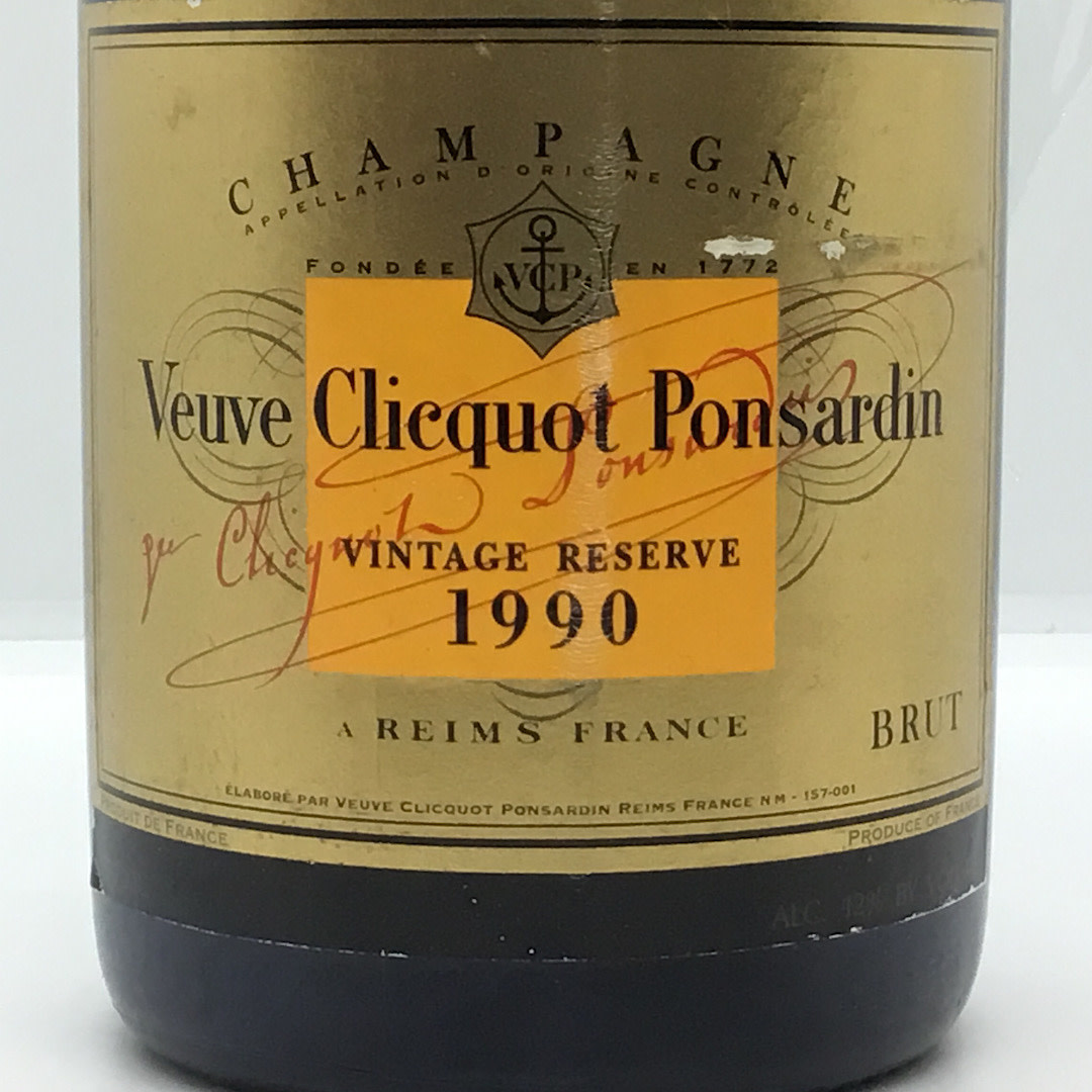 Veuve Clicquot Ponsardin Vintage Reserve 1990 Reims - France Veuve Clicquot Ponsardin Vintage Reserve 1990 Reims - France
