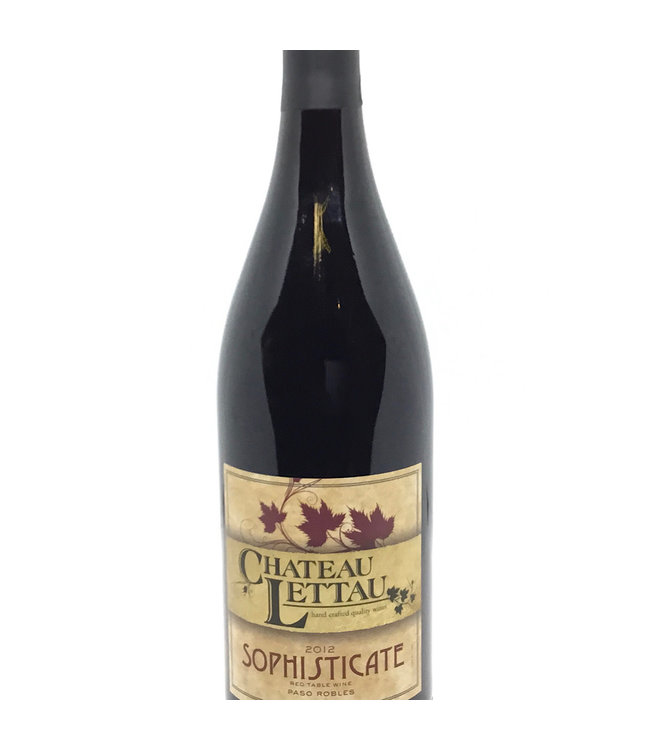 Château Lettau “Sophisticate” 2012 Paso Robles