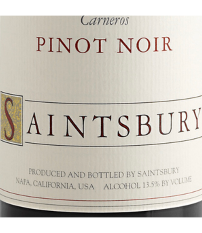 Saintsbury Pinot Noir ‘18