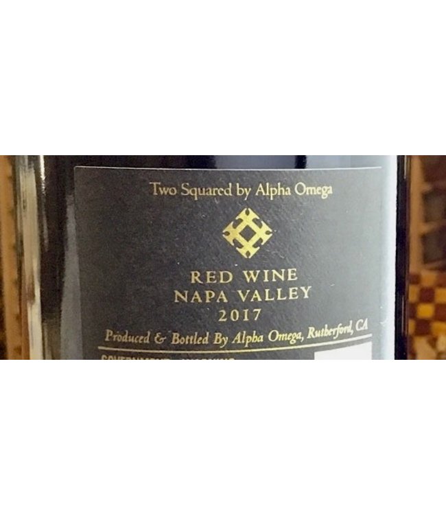 Alpha Omega Two2 Red Blend 2017 Napa