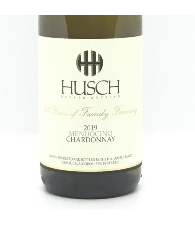 Husch Chardonnay 2019 Mendocino