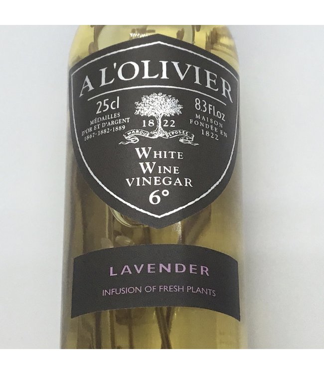 A L’olivier Lavendar White Wine Vinegar 8.3 oz