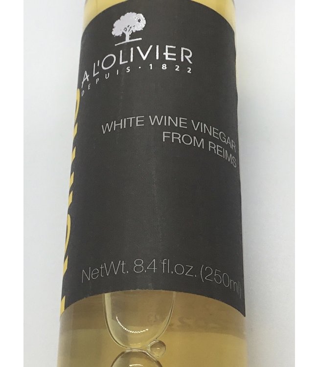 A L’olivier Reims  Champagne Wine Vinegar 8.4 oz