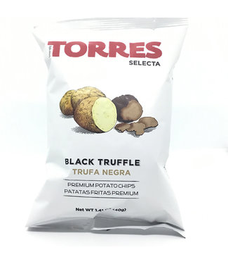 Torres Black Truffle Potato Chips Spain 1.41oz Torres Black Truffle Potato Chips Spain 1.41oz