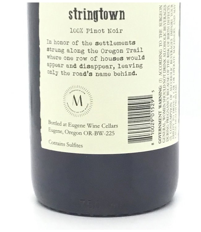 Stringtown Pinot Noir 2019 Oregon