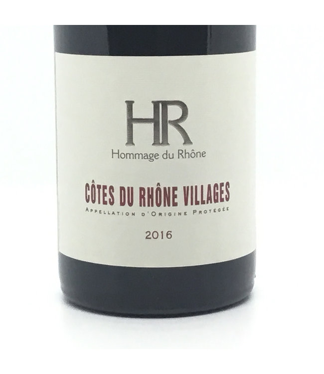 Hommage du Rhone Cotes du Rhone Village 2016