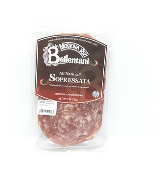 Bellentani Sopressata Sliced 4oz Bellentani Sopressata Sliced 4oz