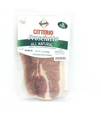 Citterio Prociutto Sliced 3 oz Italy Citterio Prociutto Sliced 3 oz Italy