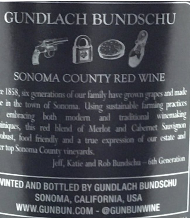 Gundlach Bundschu Mountain Cuvee 2019 Alexander Valley