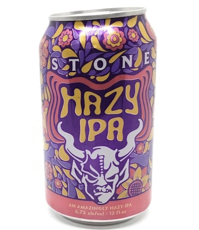 Stone "Hazy IPA" 12 FL OZ Stone Brewing San Diego CA