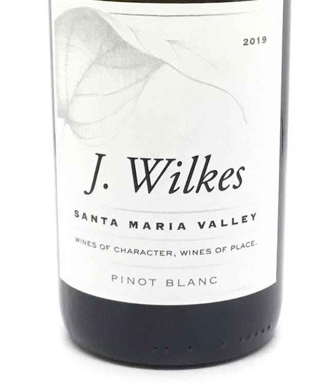 J. Wilks Pinot Blanc 2019 Santa Maria Valley - California