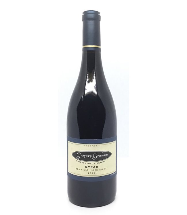 Gregory Graham Crimson Hill Vineyard Syrah Estate 2014 Lake County