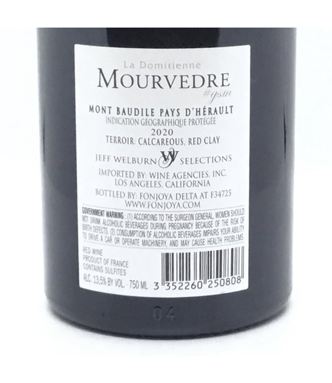 La Domitienne Mourvèdre #GSM 2020 France