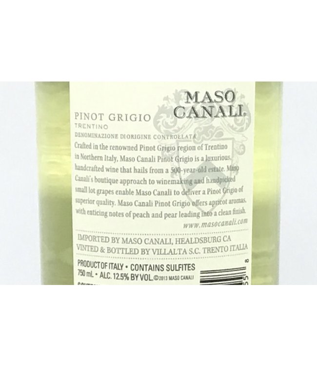 Maso Canali Pinot Grigio 2021 Trentino - Italy